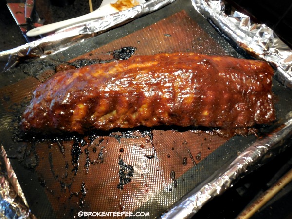 cooked ribs